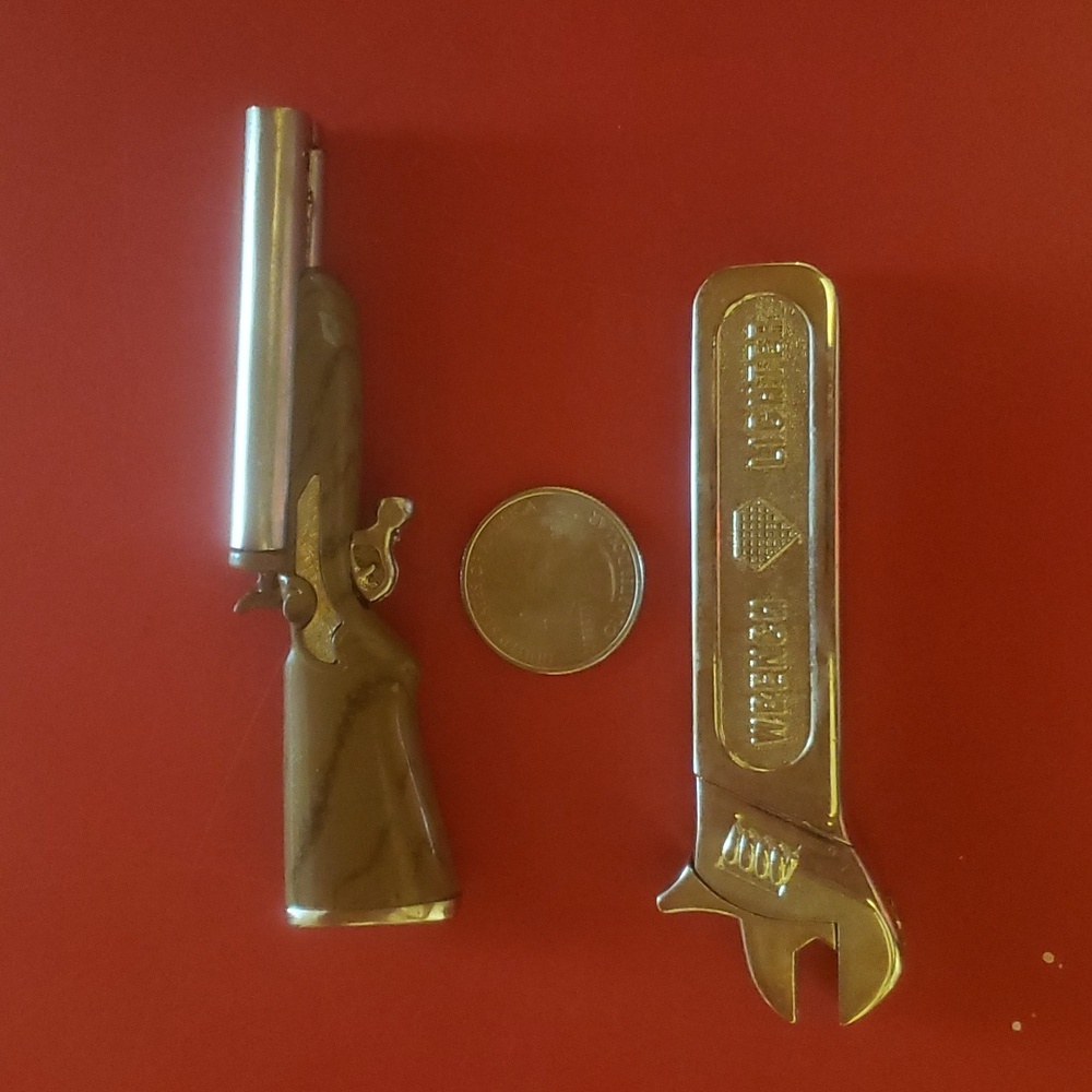 2 Novelty Butane Lighters